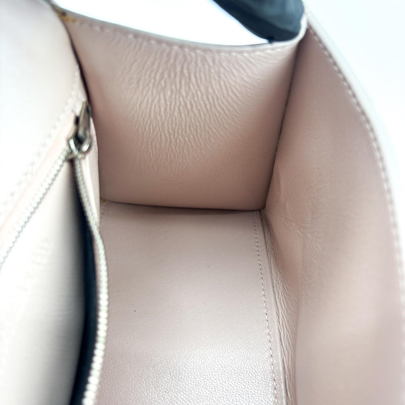 Balenciaga Hourglass Top Handle Leather Pink Bag