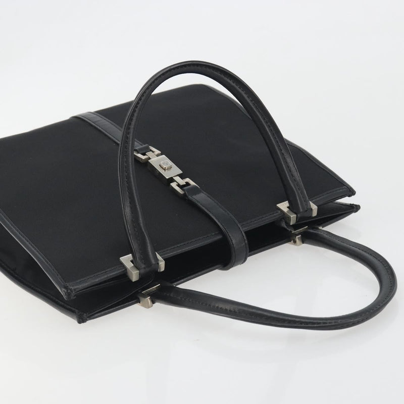 Gucci Jackie Gg Canvas Black Bag