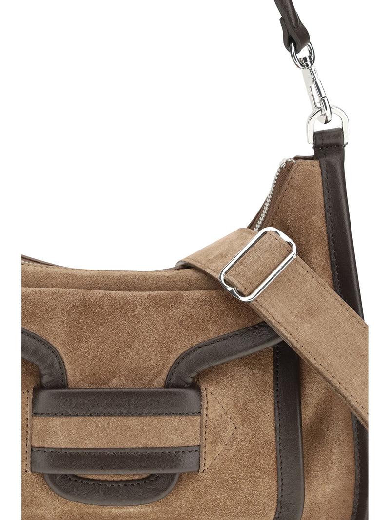 Pierre Hardy Alpha Day Miss Shoulder Bag — Brown Calf Leather Bos Taurus