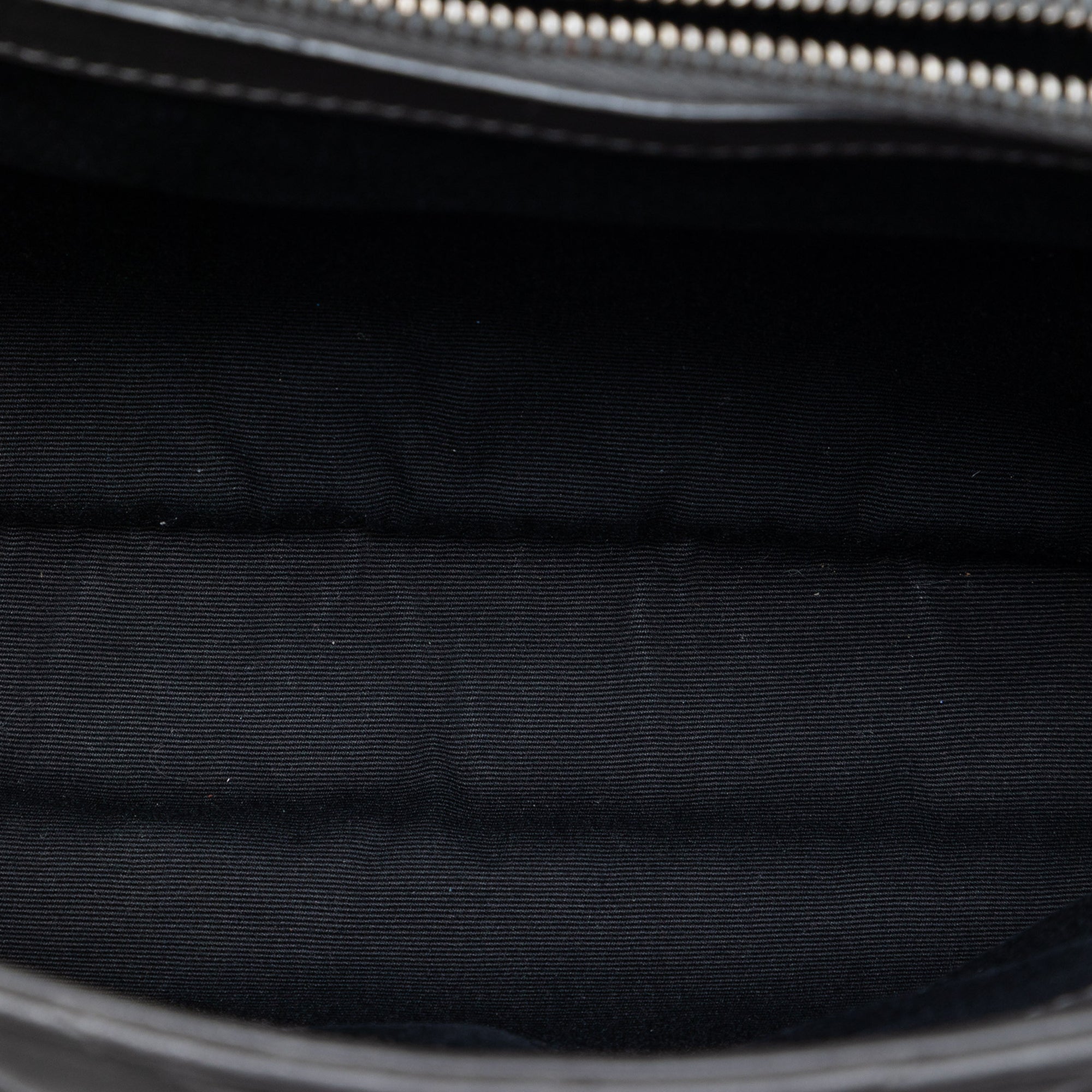 Large Chevron Sheepskin Monogram College Satchel - Image 4