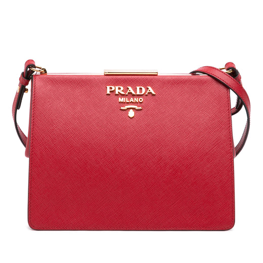 Saffiano and City Calf Light Frame Crossbody - Image 1