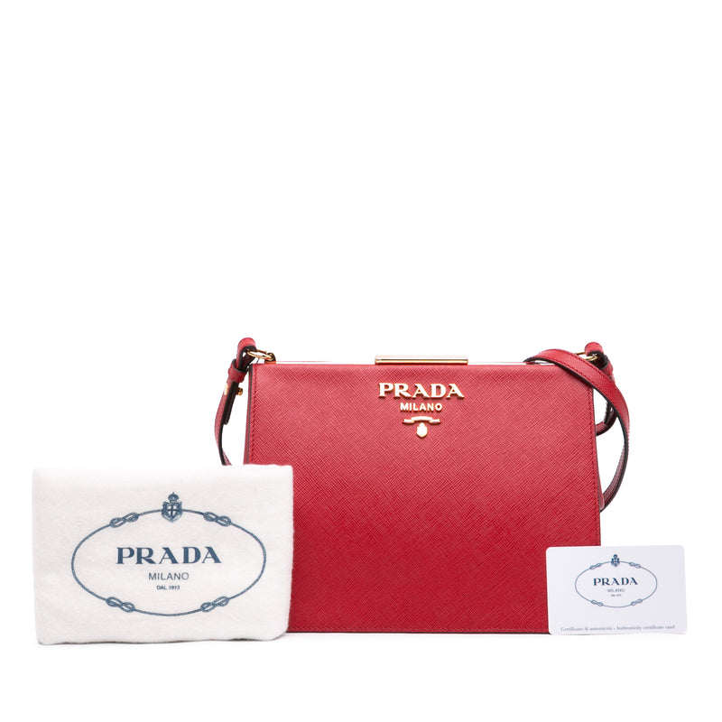 Saffiano and City Calf Light Frame Crossbody - Image 7