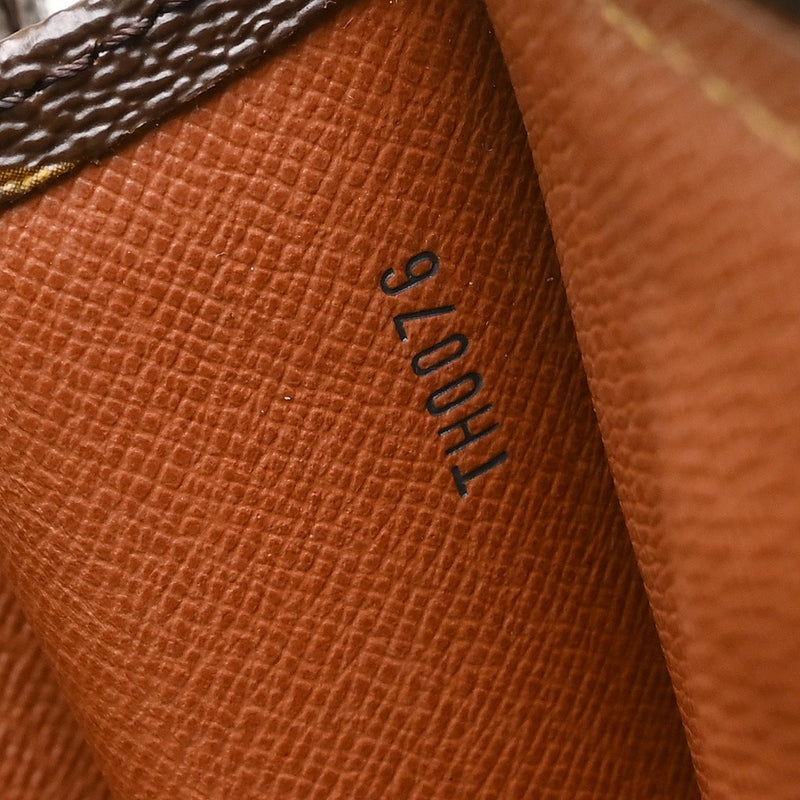 Louis Vuitton Poche Documents Monogram Canvas Brown Bag