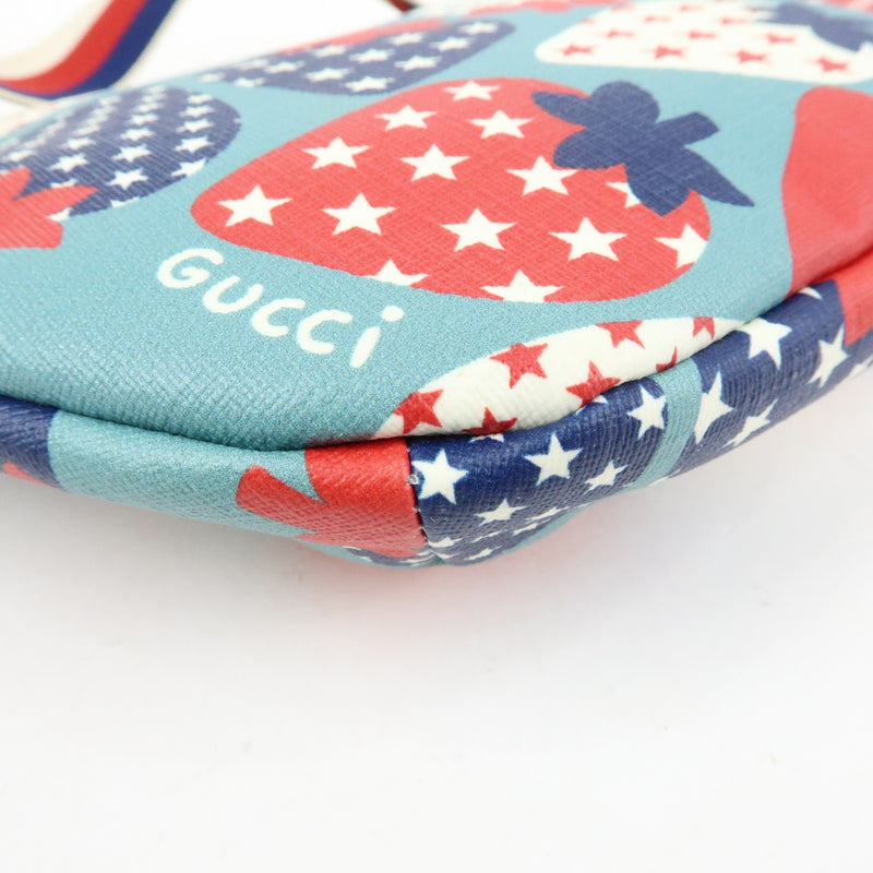 Gucci Childrens Belt Printed Coated Canvas Multicolour Bag