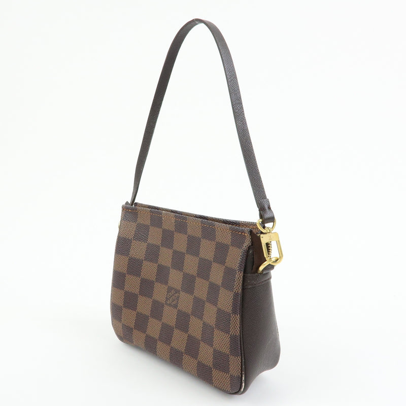 Louis Vuitton Trousse Make Up Damier Brown Canvas Bag