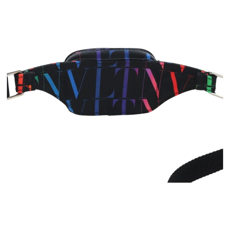 Valentino Garavani Vltn Times Waist Printed Canvas Multicolour Bag