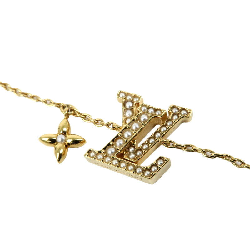 Louis Vuitton Lv Iconic Metal With Crystals Gold Bijoux