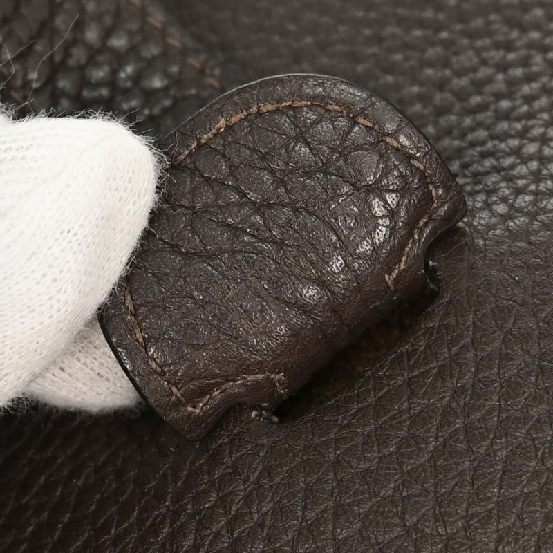 Hermes Evelyne Bag Gen Iii Clemence Brown Leather
