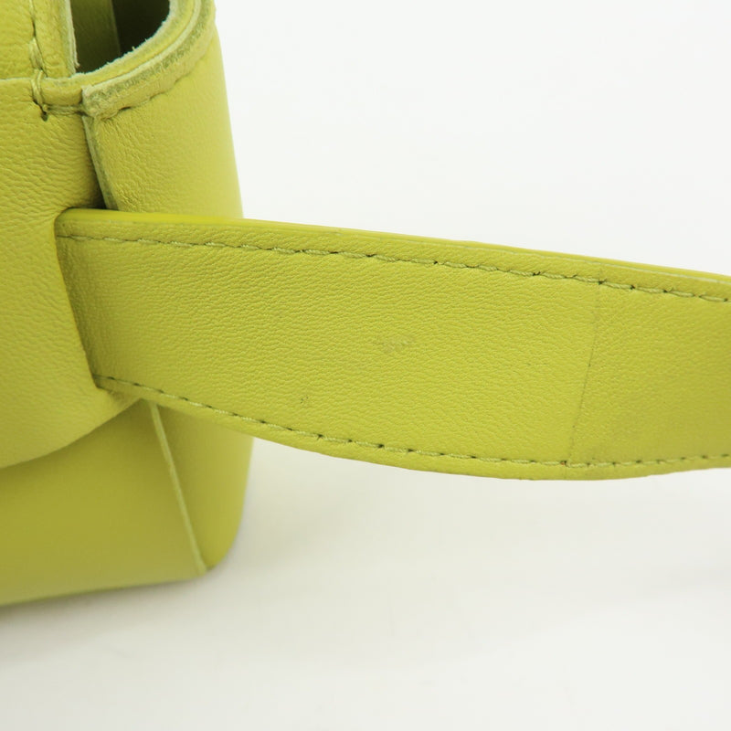Bottega Veneta Cassette Belt Maxi Intrecciato Leather Green Bag
