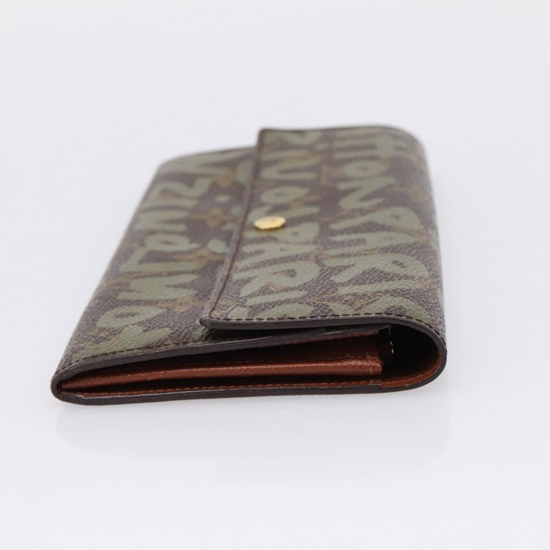 Louis Vuitton Sarah Limited Edition Monogram Graffiti Khaki Canvas Accessory