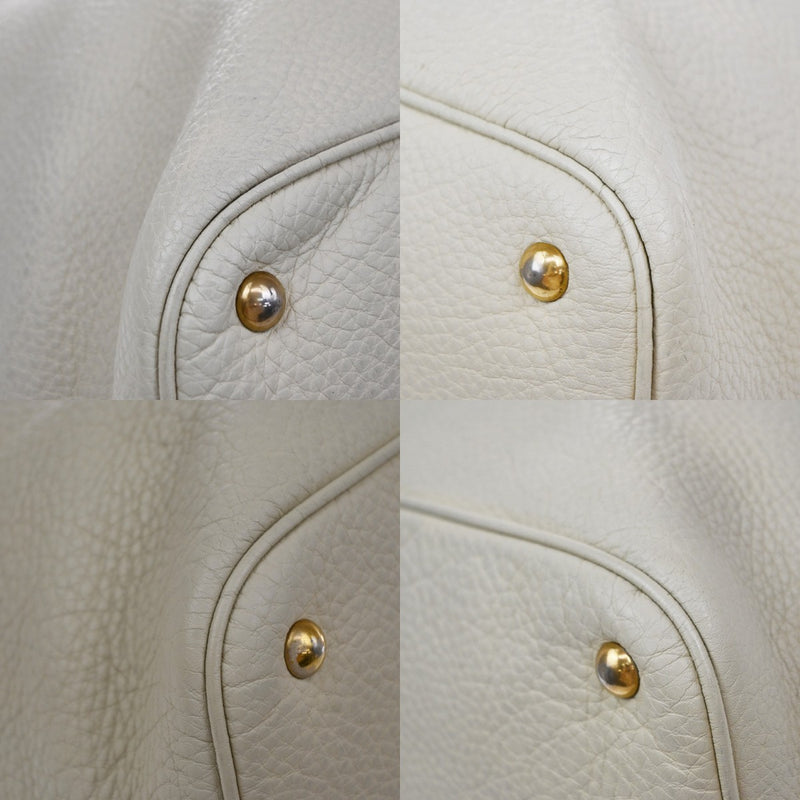 Gucci Twill Leather Beige Bag