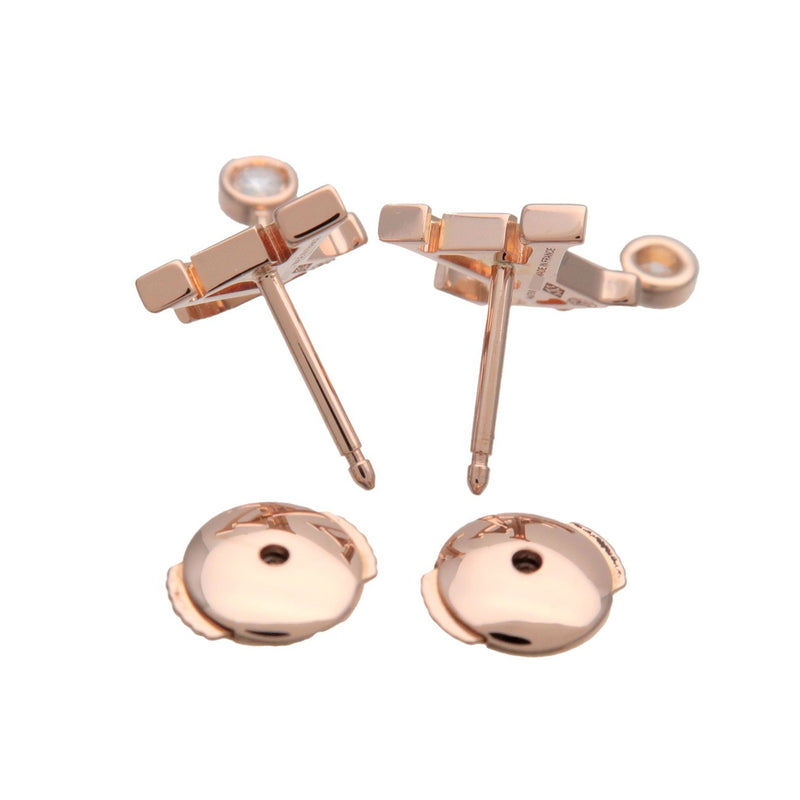 Louis Vuitton Idylle Blossom Lv Ear Stud 18k Yellow Gold With Diamond Rose_gold Bijoux