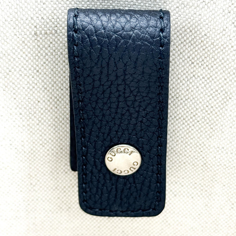 Gucci Convertible Jumbo Gg Embossed Leather Black Bag