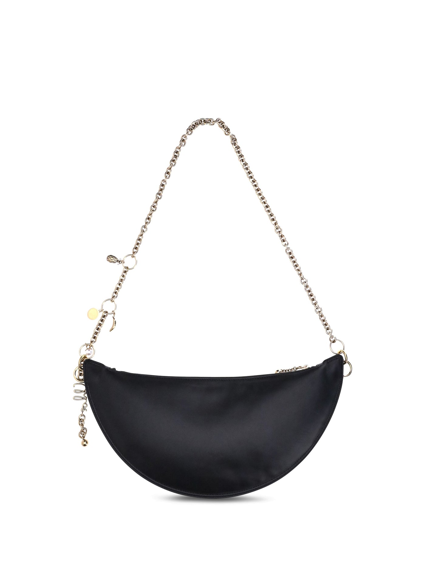 Chloé Shoulder Bag — Black Calf Leather