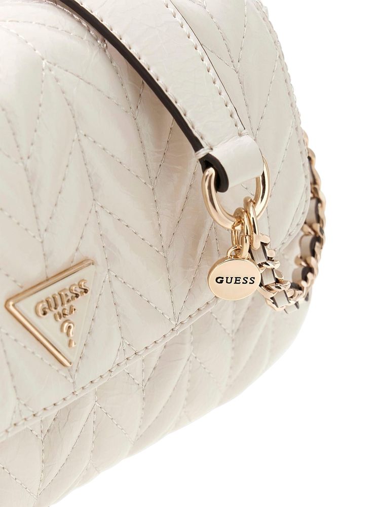 Guess Cheryl Crossbody Bag — Beige Polyurethane