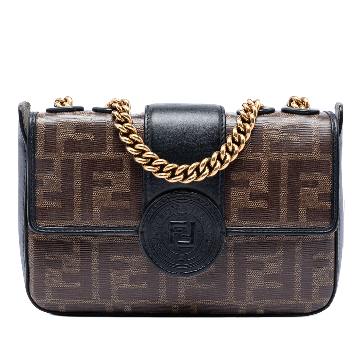 Mini FF 1974 Glazed Fabric Stamp Patch Crossbody - Image 1