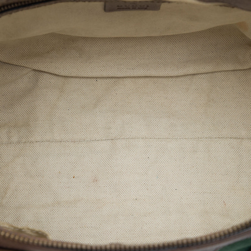 GG Canvas Web Satchel - Image 4