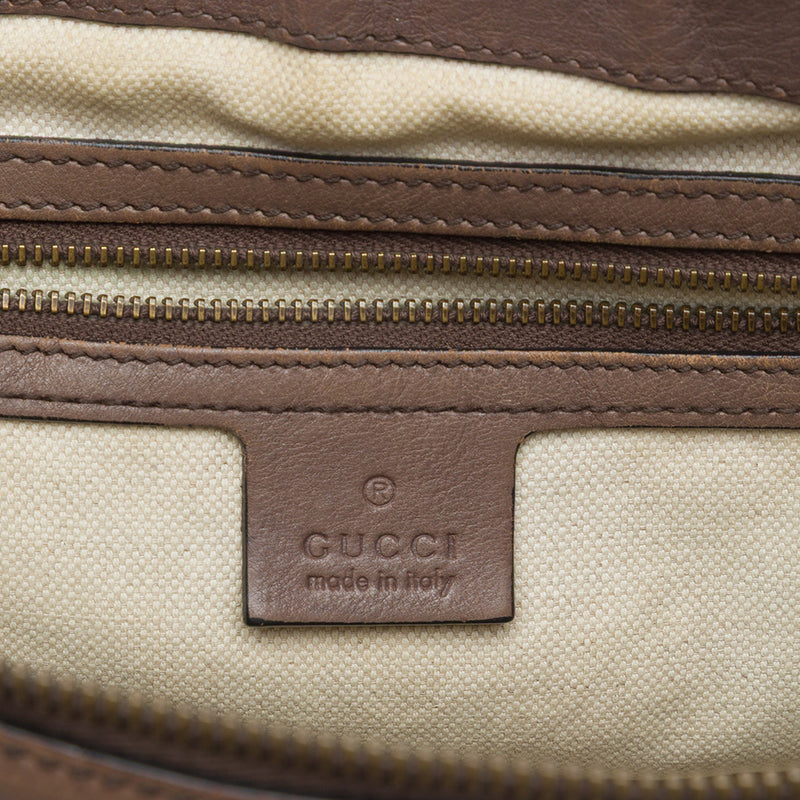 GG Canvas Web Satchel - Image 5
