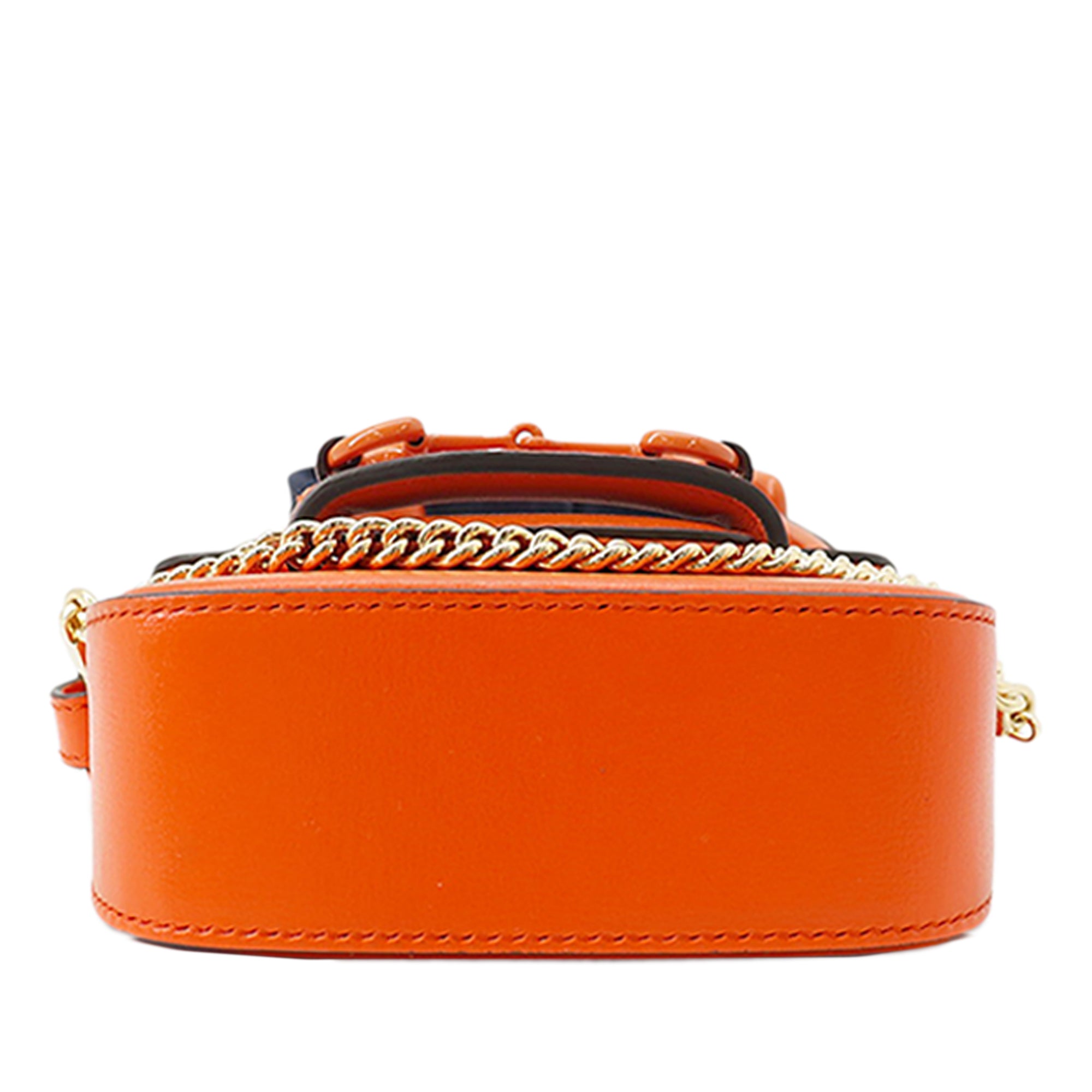 Mini Calfskin Horsebit 1955 Web Satchel - Image 3