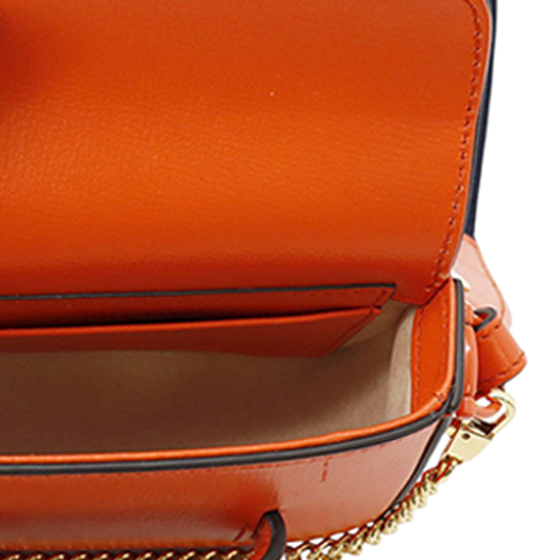 Mini Calfskin Horsebit 1955 Web Satchel - Image 4
