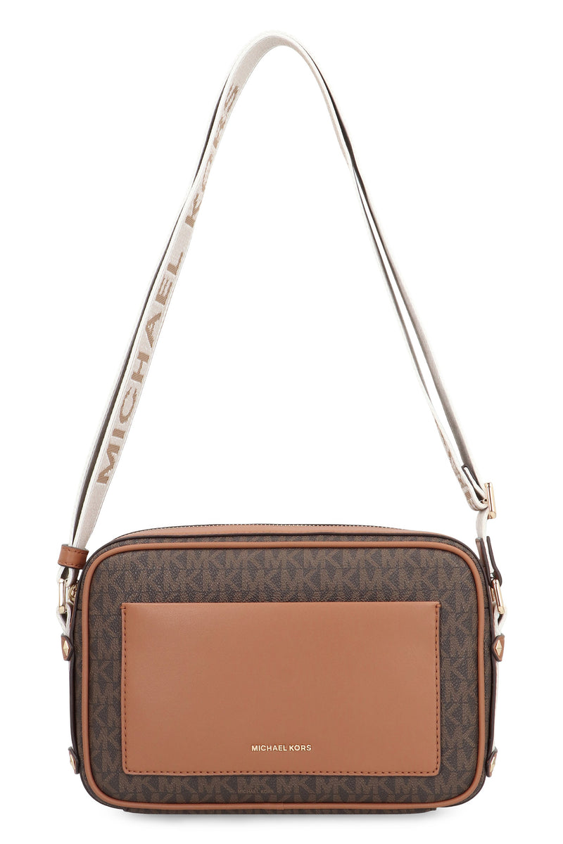 Michael Michael Kors Maeve Crossbody Bag — Brown Pvc
