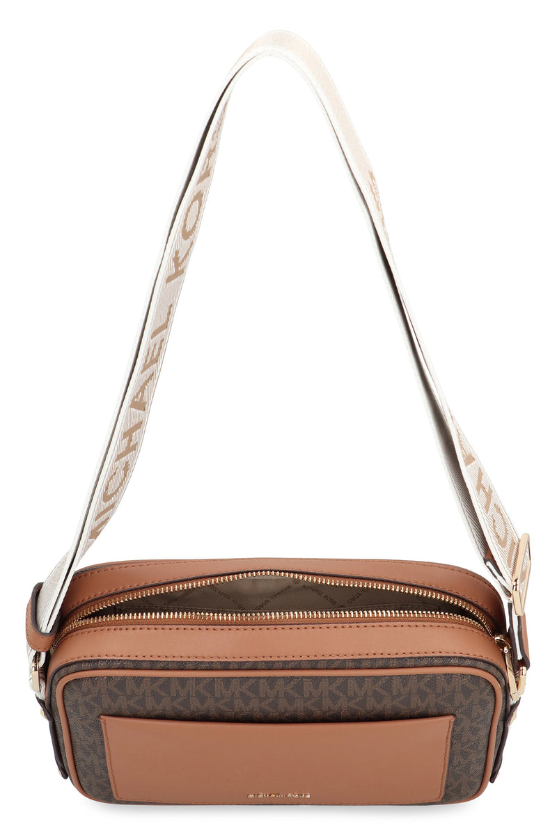 Michael Michael Kors Maeve Crossbody Bag — Brown Pvc