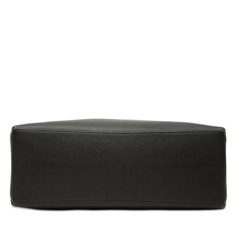 Leather Lockme Shopper Tote - Image 3