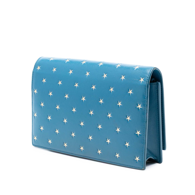 Calfskin Star Print Classic Monogram Kate Tassel Wallet on Chain - Image 2