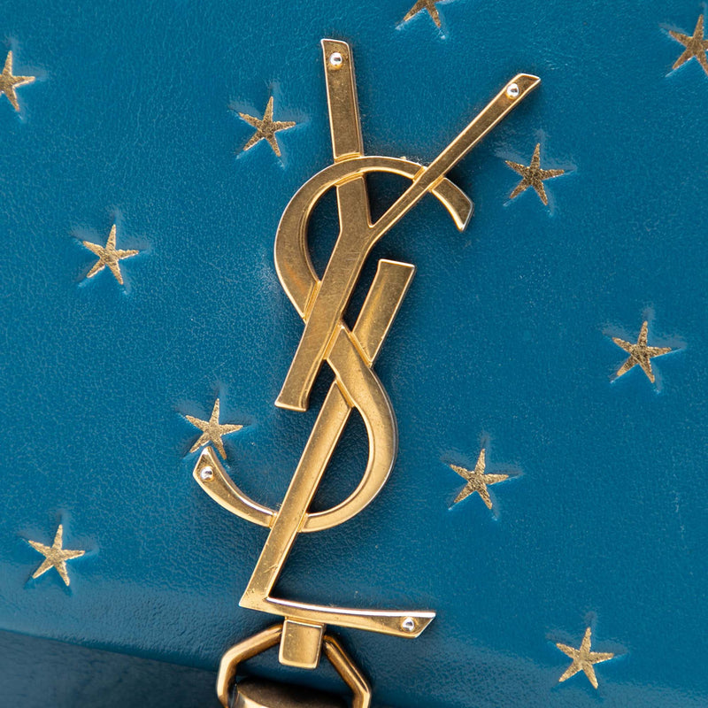 Calfskin Star Print Classic Monogram Kate Tassel Wallet on Chain - Image 6