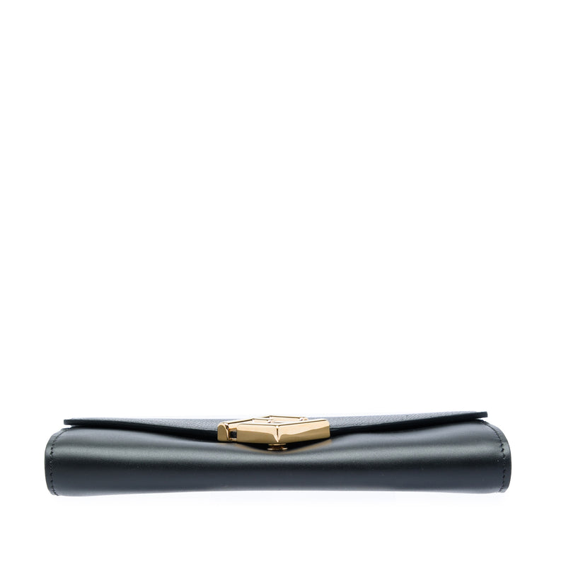 Smooth and Grained Calfskin Vitello King Cruise FF Diamonds Continental Envelope Wallet On Chain - Image 3
