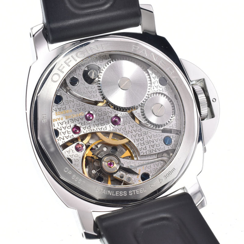 Panerai Luminor Marina Manual Stainless Steel And Rubber Watches