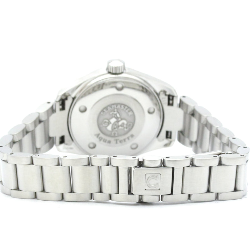 Omega Seamaster Aqua Terra 150m Quartz Stainless Steel With Diamond Markers And Mother Of Pearl Watches