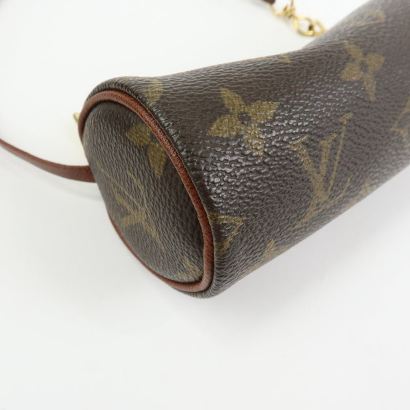 Louis Vuitton Papillon Pochette Monogram Canvas Brown Bag