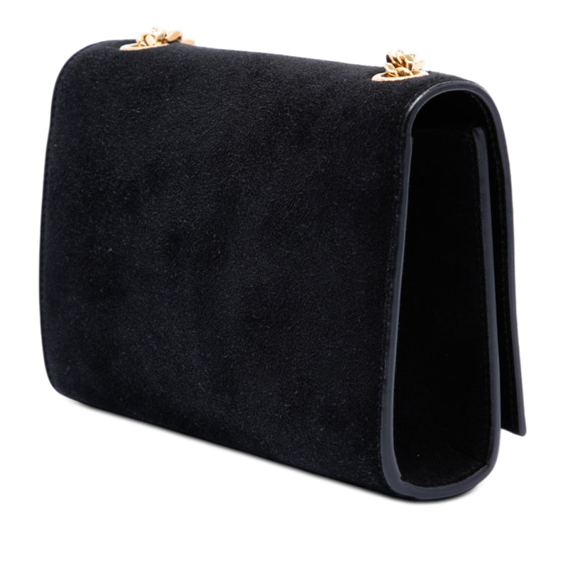Small Velvet Monogram Kate Tassel Crossbody - Image 2
