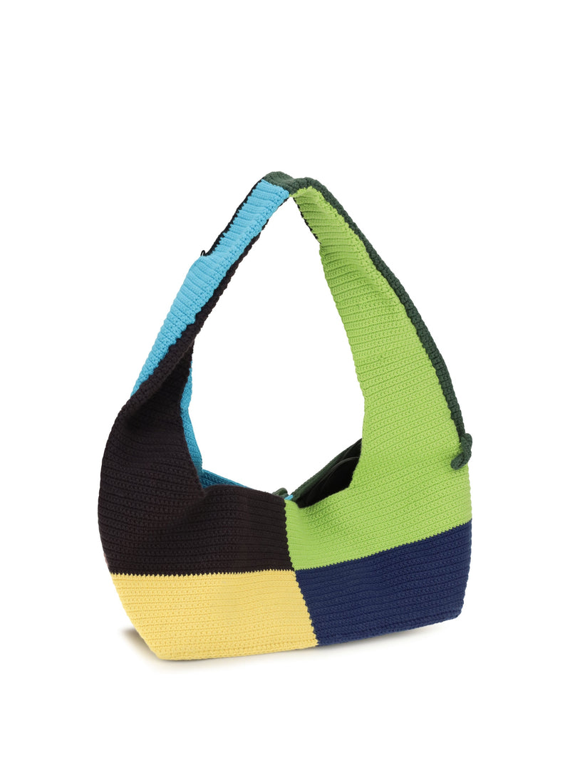 Vivienne Westwood Ellie Shoulder Bag — Multicolor Cotton