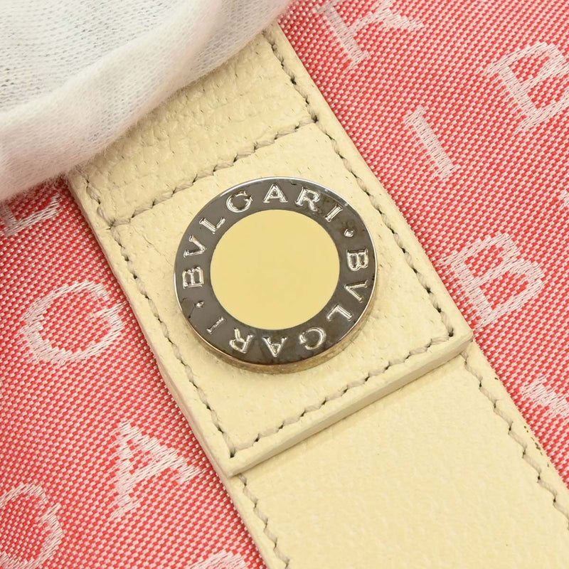 Bvlgari Logomania Canvas Pink Bag