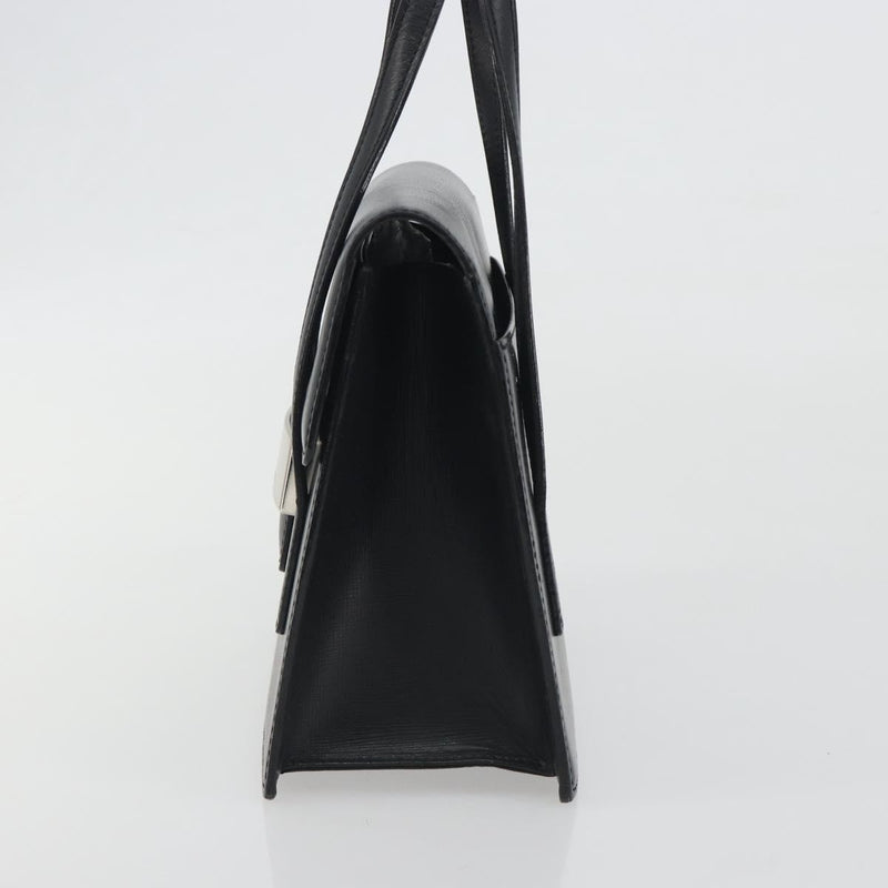 Burberry Vintage Leather Black Bag