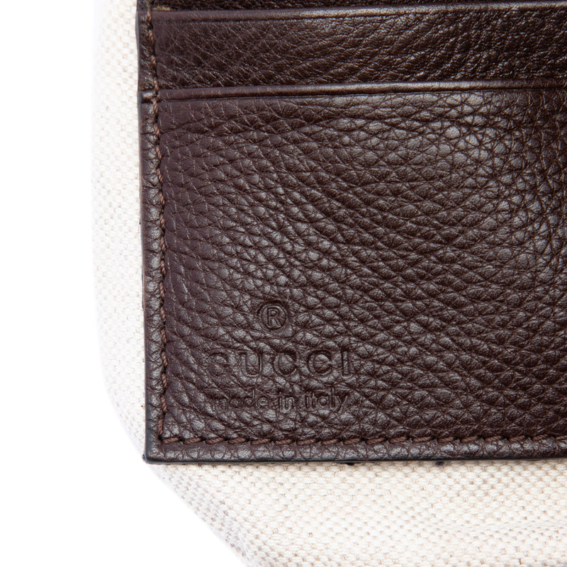 GG Canvas Horsebit Wristlet Pochette - Image 5