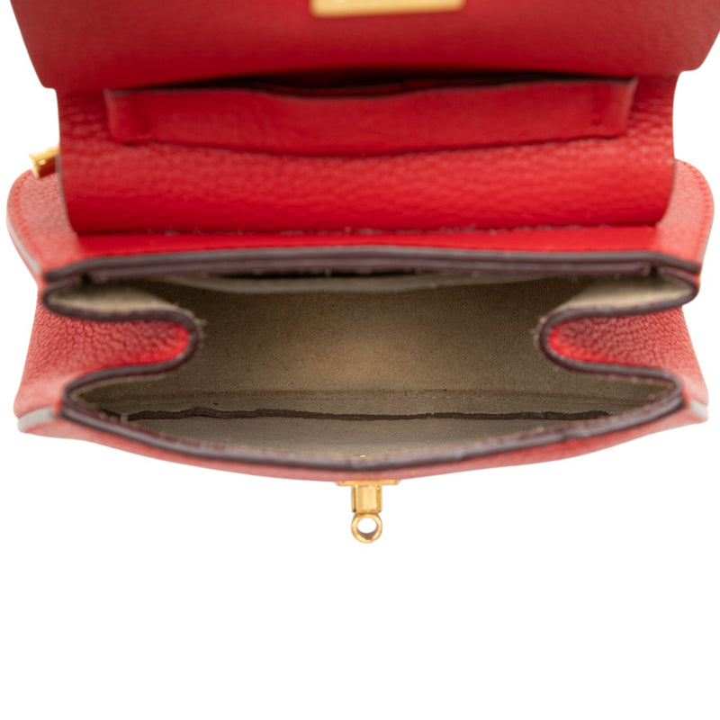 Nano Grained Lambskin Drew Crossbody - Image 4