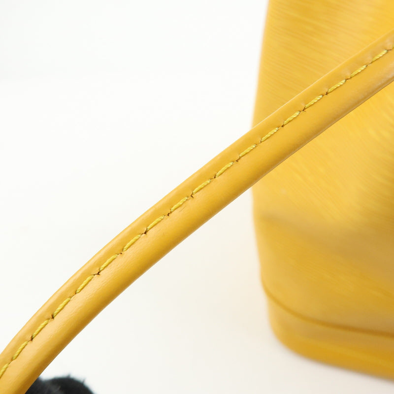 Louis Vuitton Noe Epi Leather Yellow Bag