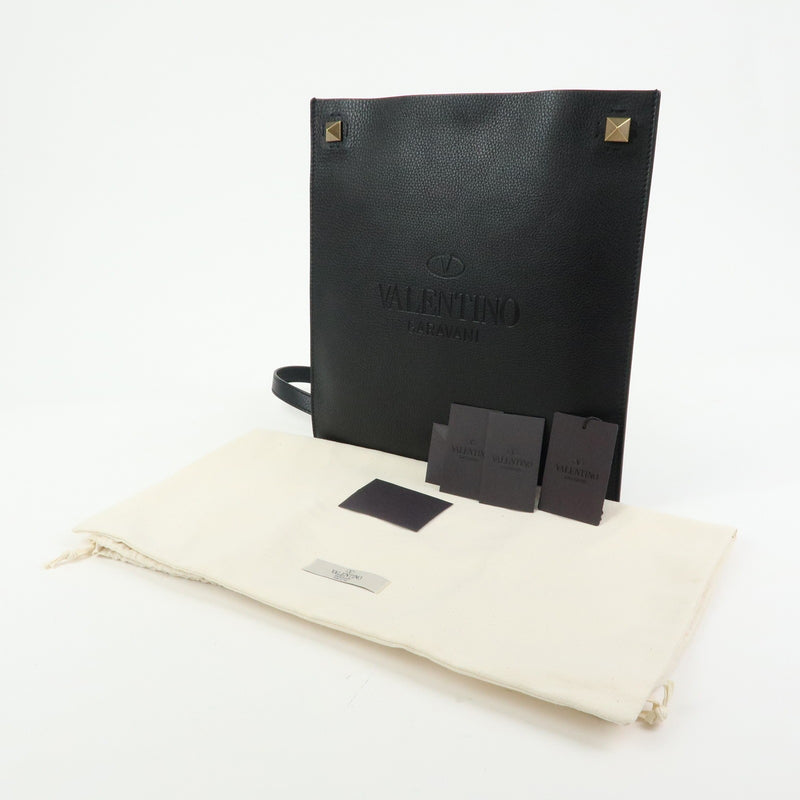 Valentino Garavani Vintage Leather Black Bag