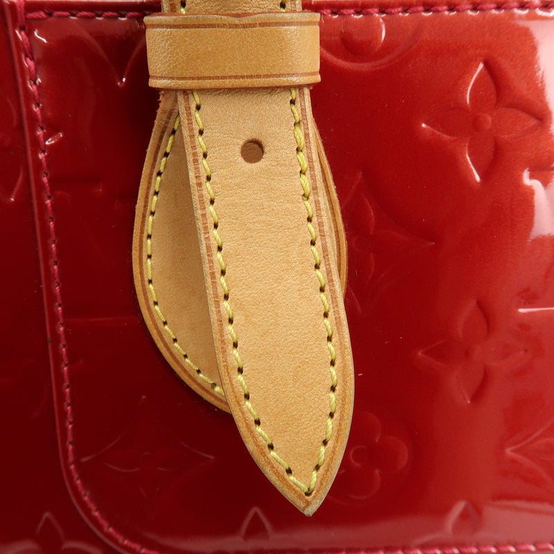 Louis Vuitton Rosewood Avenue Monogram Vernis Red Patent_leather Bag