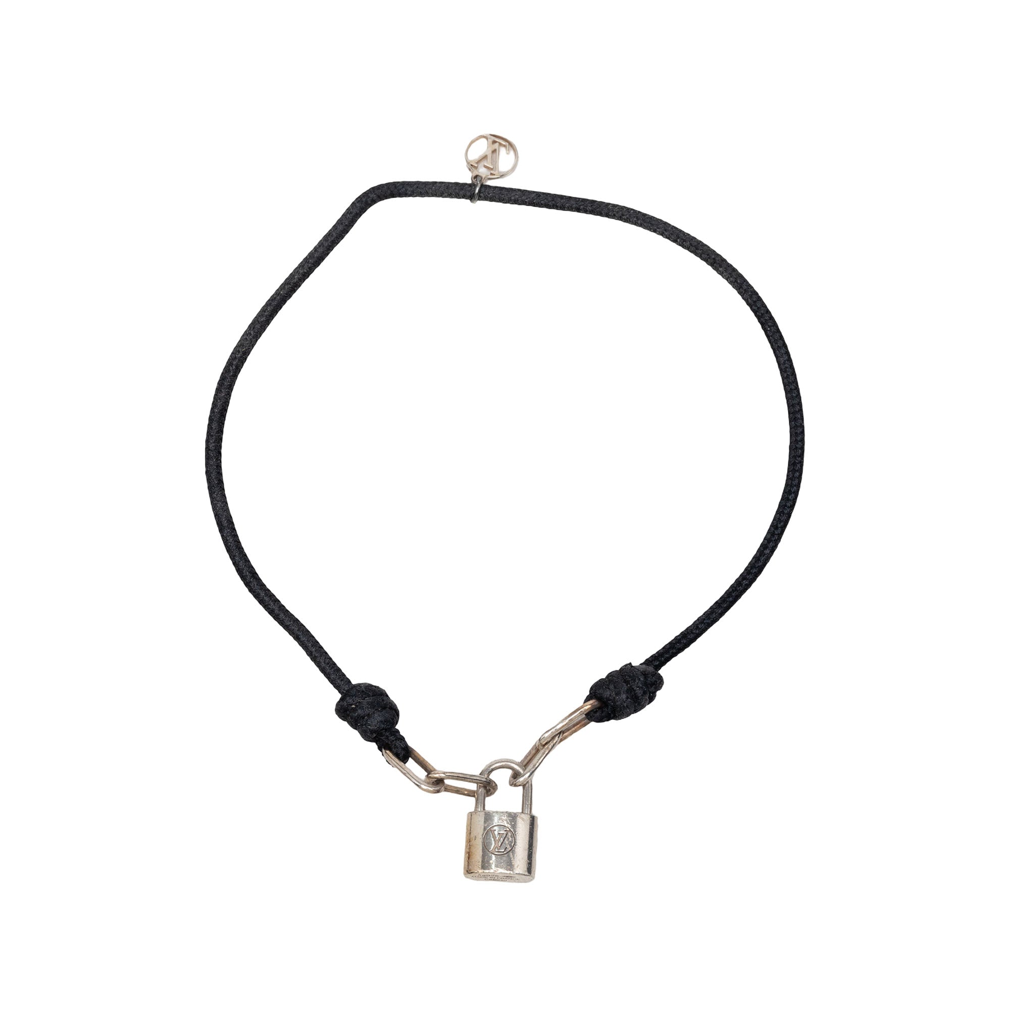 Unicef Sterling Silver and Cord Lockit Bracelet - Image 1