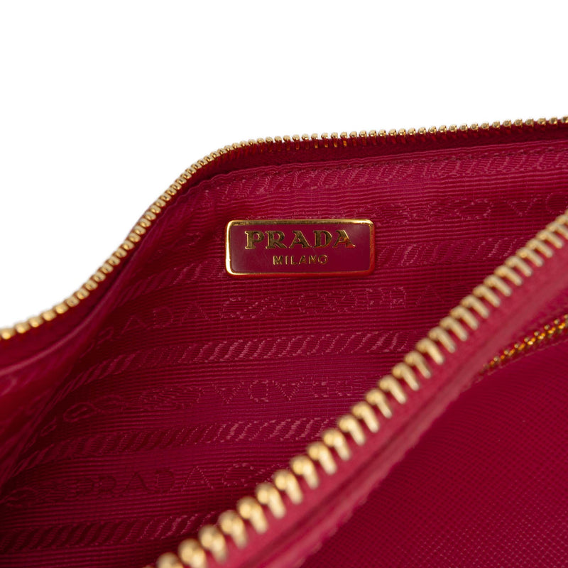 Saffiano Lux Top Zip Crossbody - Image 5