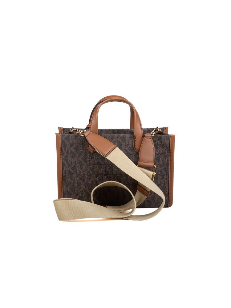 Michael Kors Tote Bag — Brown 89.coated Canvas