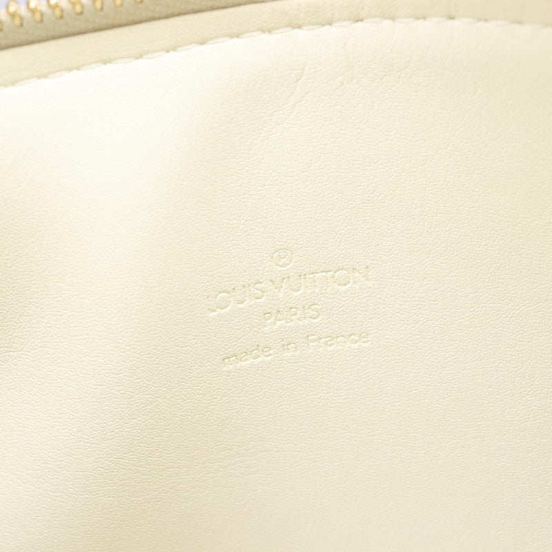 Louis Vuitton Bedford Monogram Vernis Beige Patent_leather Bag