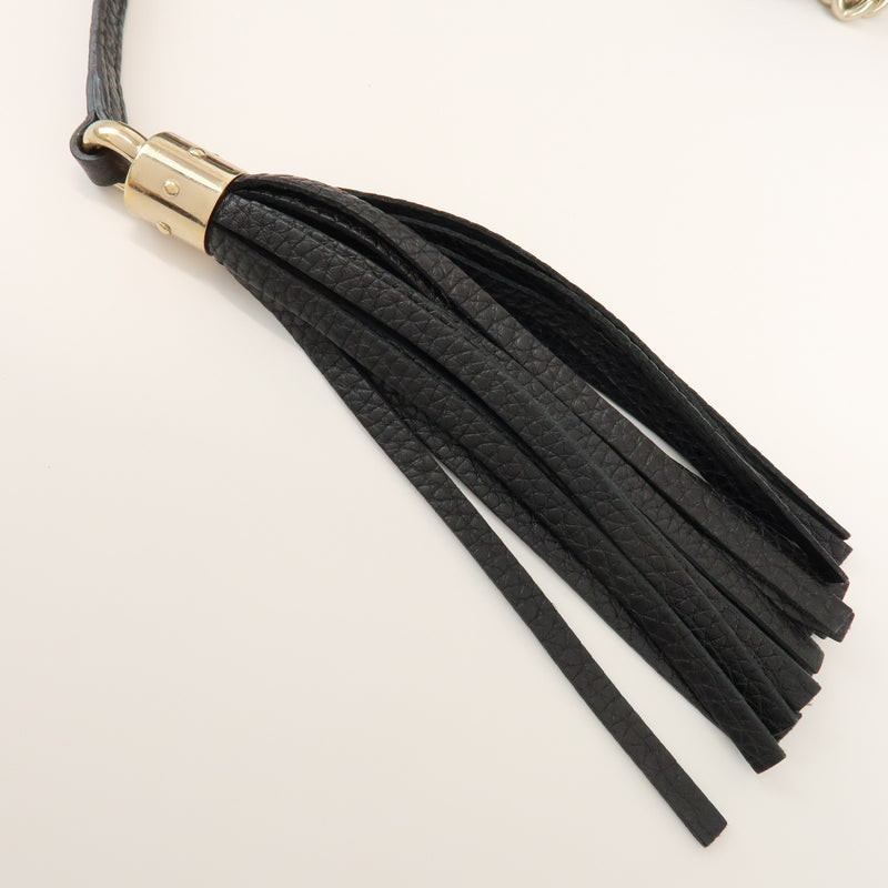 Gucci Soho Chain Strap Leather Black Bag