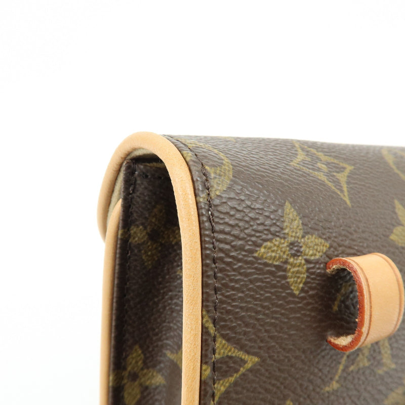 Louis Vuitton Florentine Waist Monogram Canvas Brown Bag