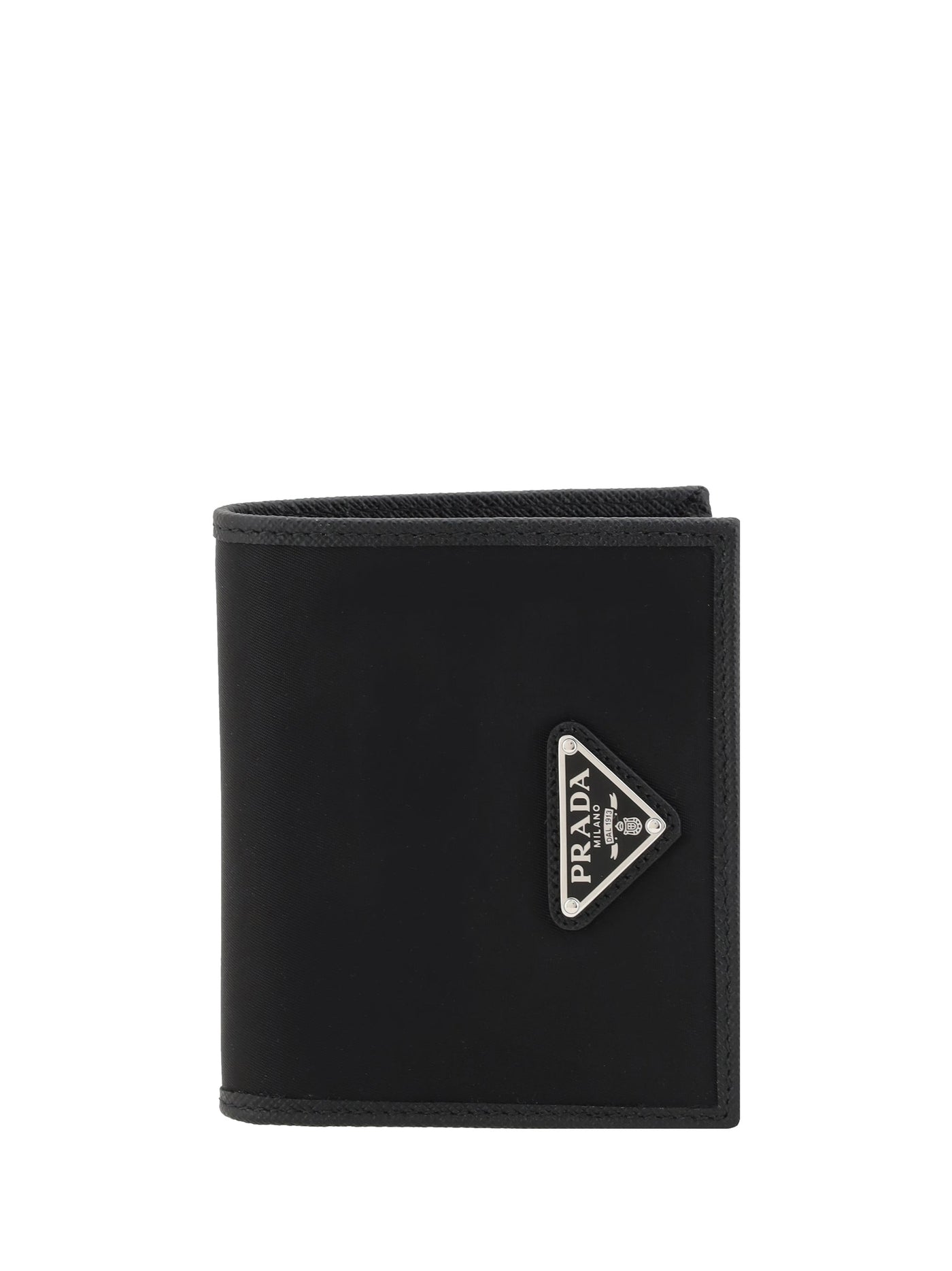 Prada Re-Nylon Bifold Wallet — Black