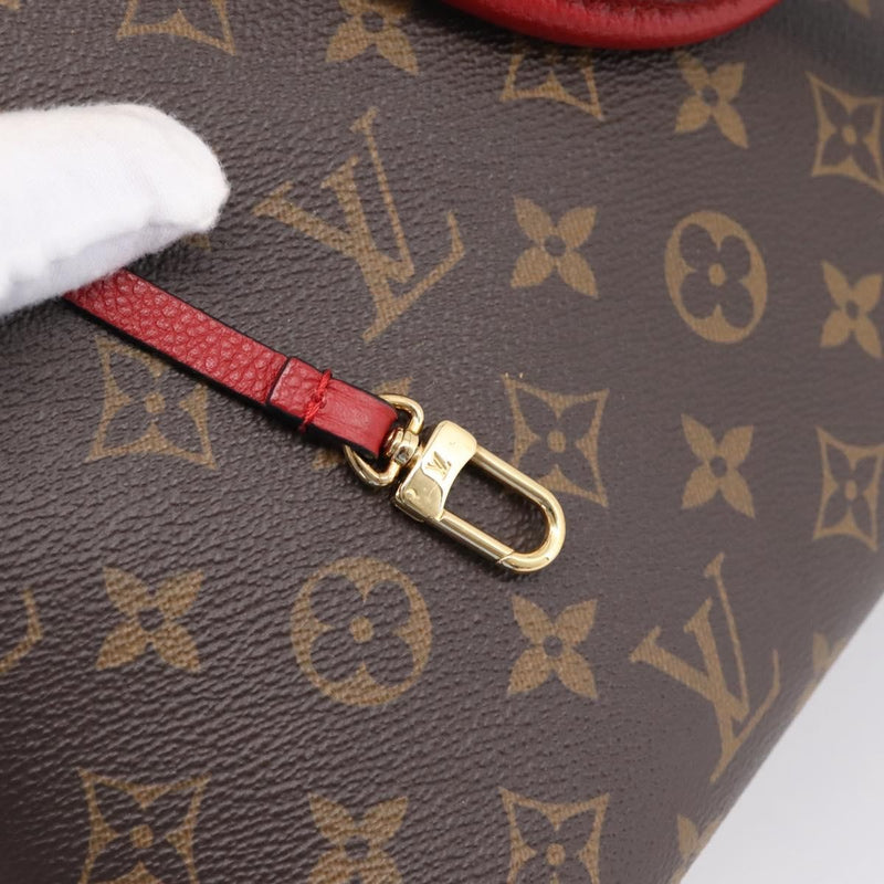 Louis Vuitton Alma Bnb Monogram Canvas With Leather Brown Bag